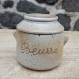 Pot à beurre en grès