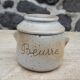 Pot à beurre en grès
