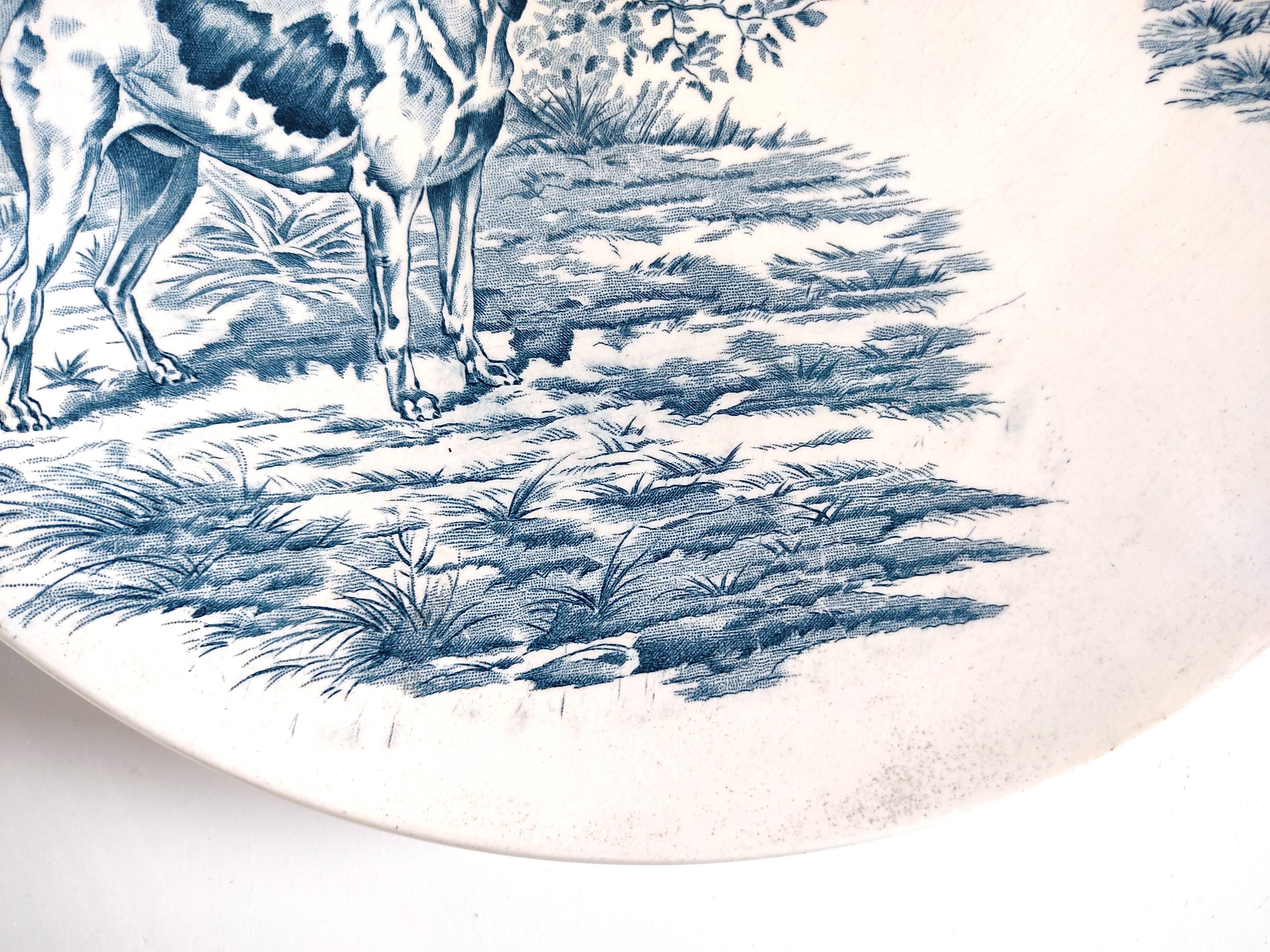 Flat 32 cm Longchamp Veneur model