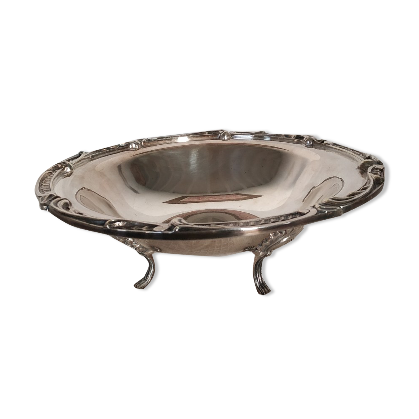 Coupe métal argenté