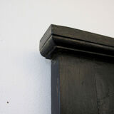 Old-air patinated black mirror 54x38cm