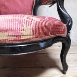 Voltaire armchair with rack and pinion XIX°