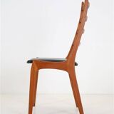 Set of 6 Korup Stolefabrik teak chairs in the style of Kai Kristiansen