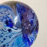 Vase glass paste of the glassmakers of Maure Vieil Mick and Bob Le Bleïs 80s