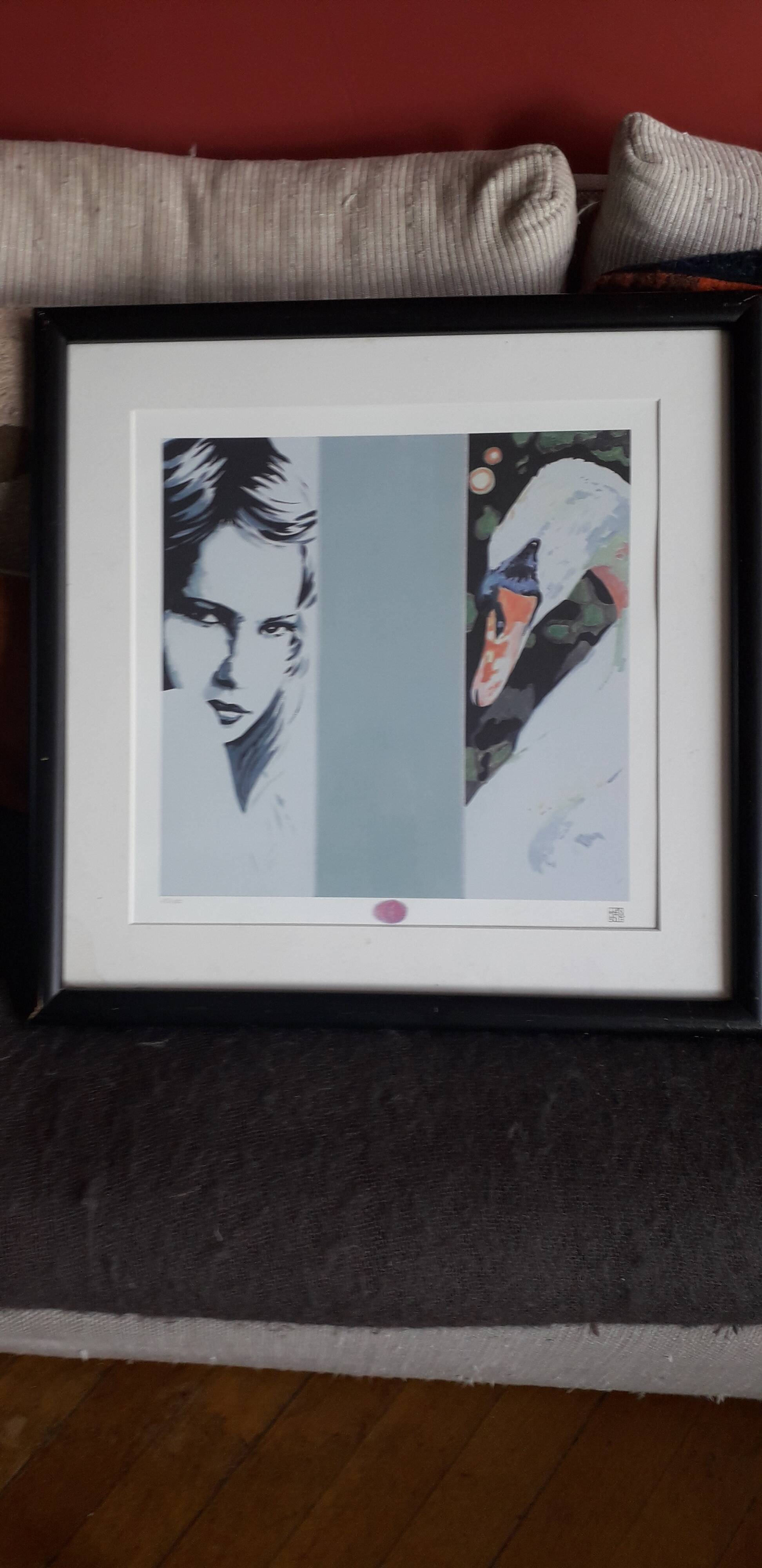 Contemporary painting signed by Juan Maria Bollé