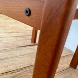 Scandinavian travertine coffee table