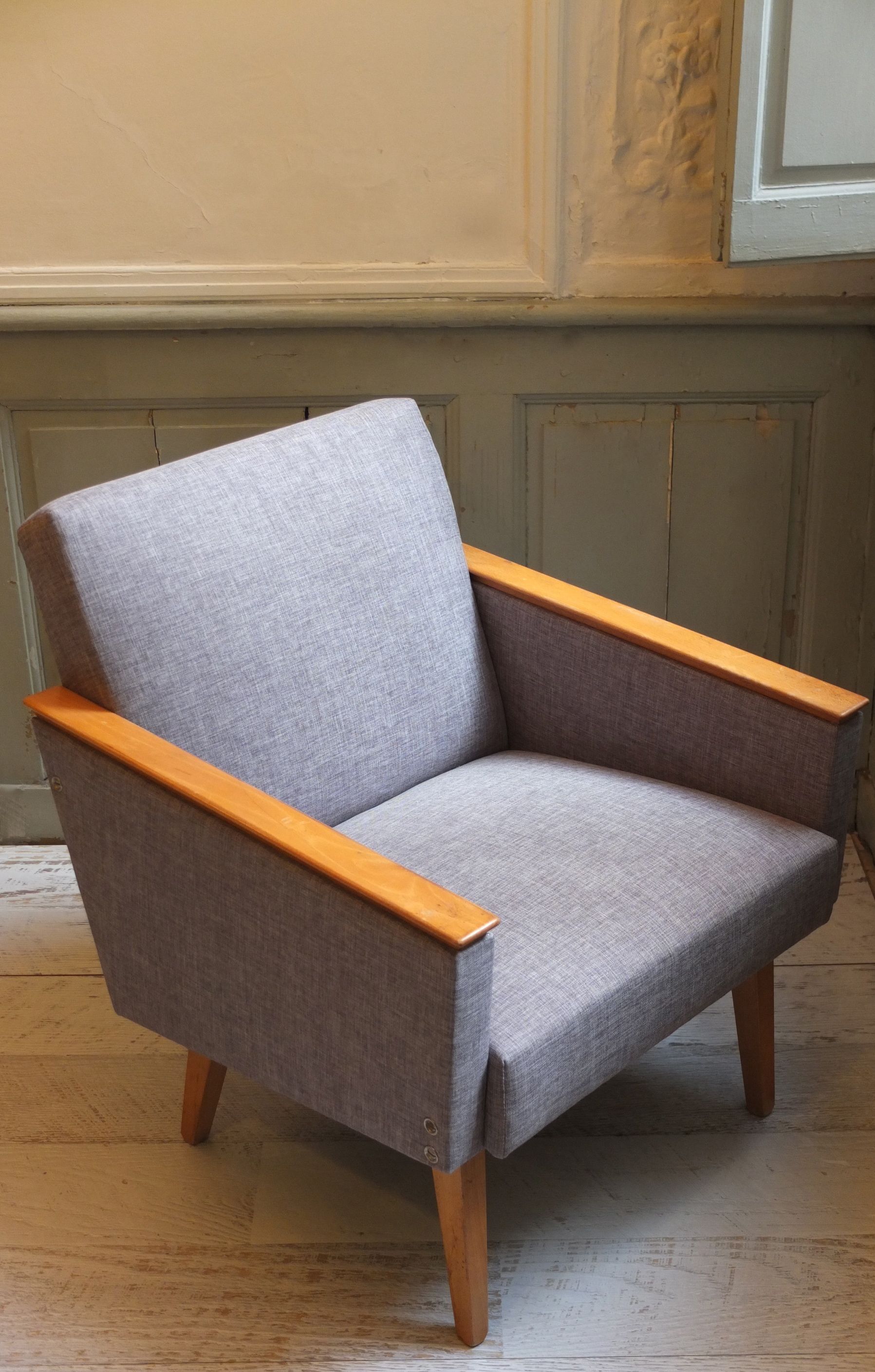 Fauteuil des années 60 de style scandinave