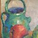 Still life at Victor Ferreri's gargoyle oil on panel