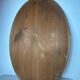 Miroir ovale ancien en bois