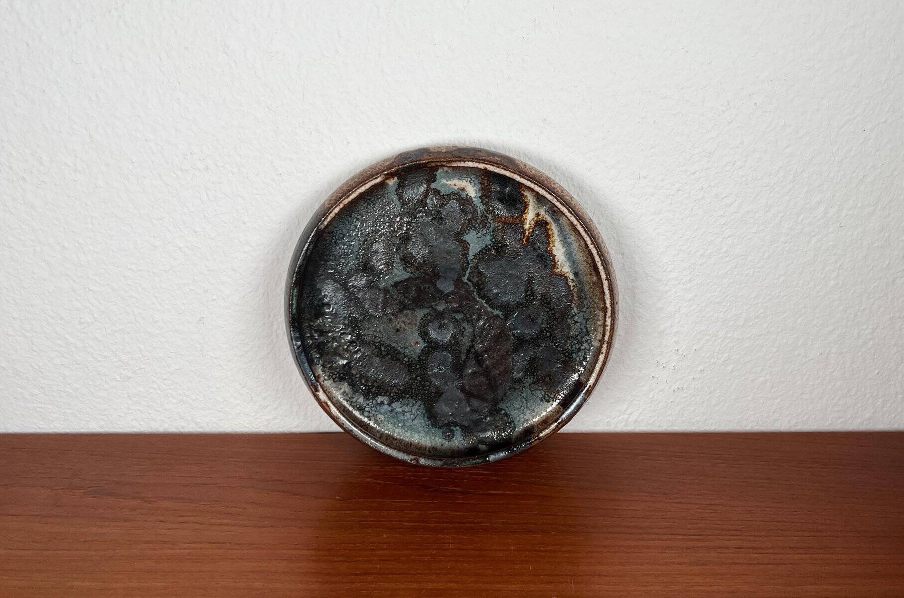 Bowl by Studio of Danish Brutalist Mid-Century Pottery by Jim & Henny Waldorff, Svaneke, Bornholm, 1960s