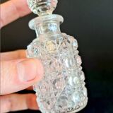 Garniture de toilette en cristal taillé Baccarat