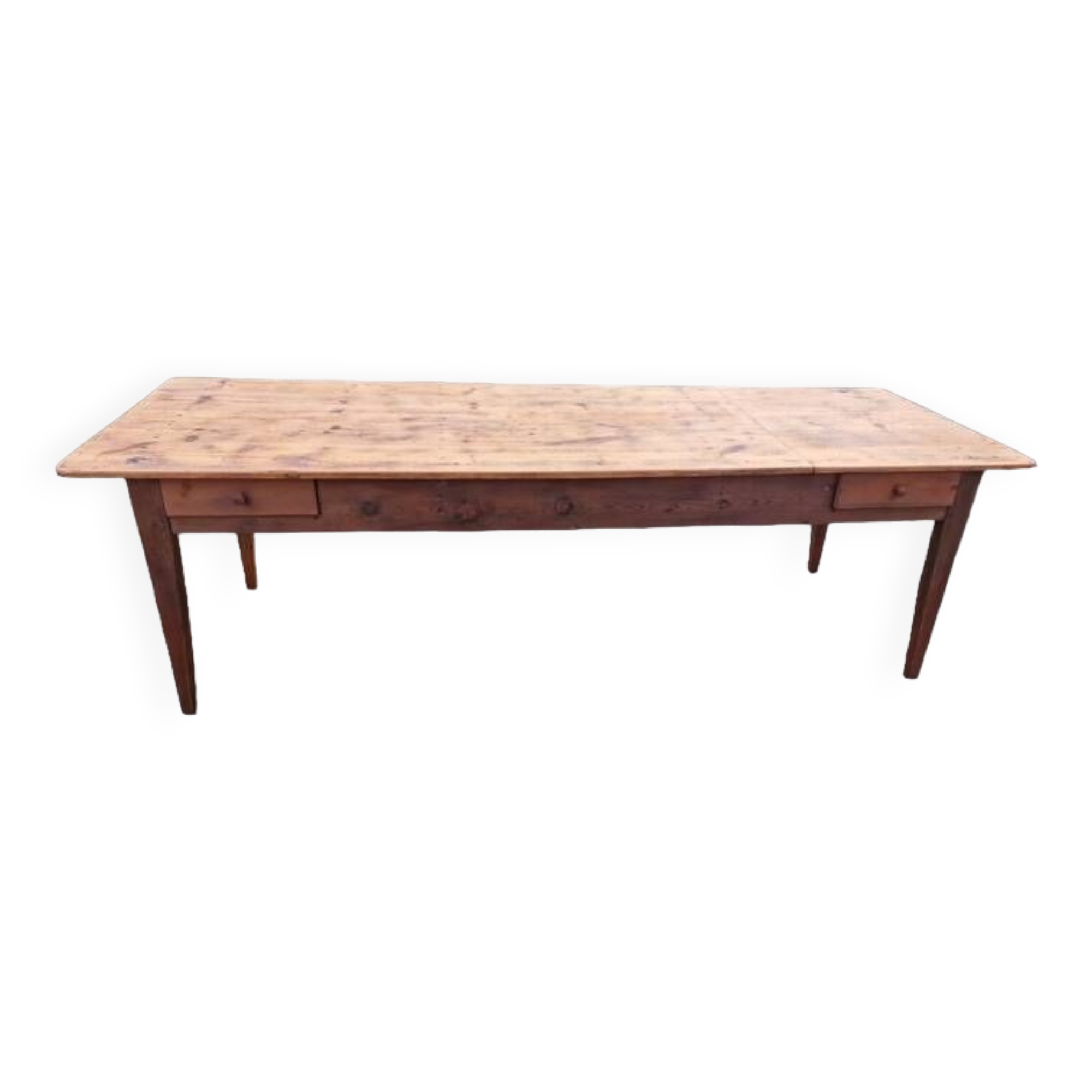Table de ferme ancienne 270 cm