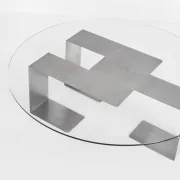 Vintage coffee table. Design by Jean-Pierre Mesmin for Bioject. Mexico 70s.