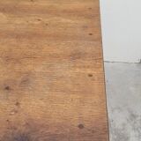 Table de Ferme rustique en chêne massif piètements louis Philippe 19ème -1m40