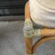 Table set and 4 rattan chairs