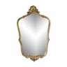Gilded baroque resin mirror
