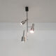 Mid-century design ceiling light with 3 spots, 1960's