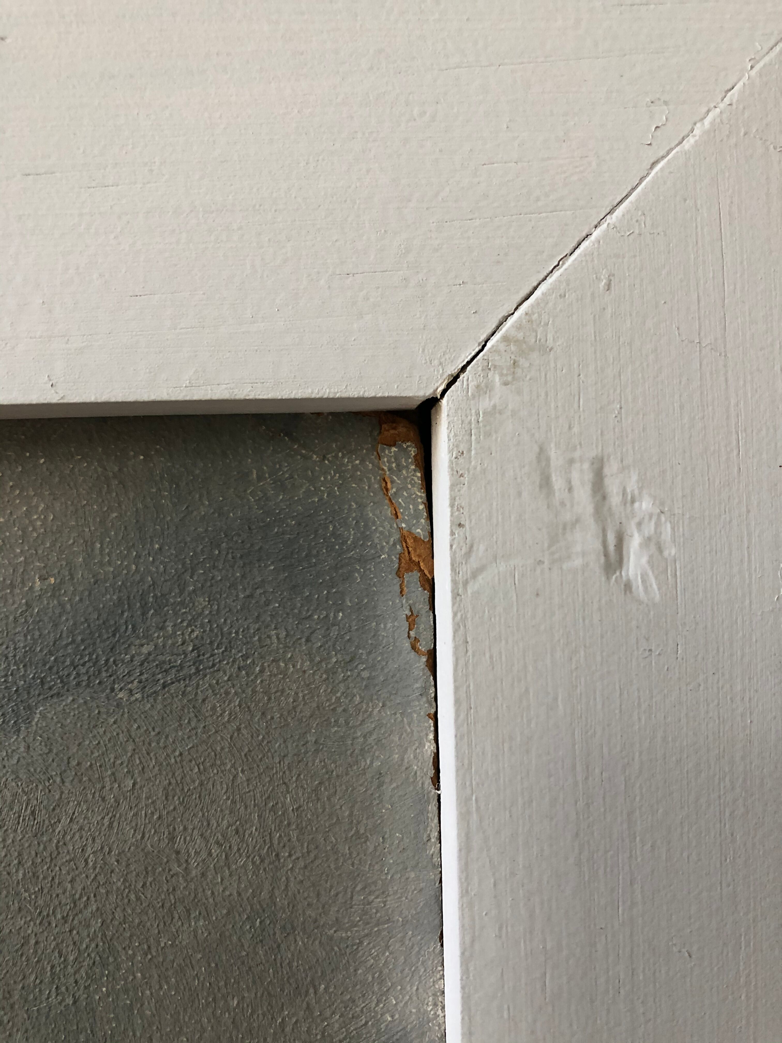 Framed and signed marine painting