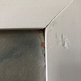 Framed and signed marine painting