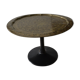 Table basse pied tulipe et plateau marocain