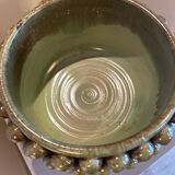 Enameled vase