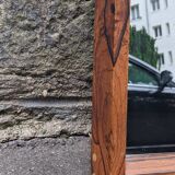 Large Scandinavian mirror in Rio rosewood by Kai Kristiansen for Aksel Kjersgaard