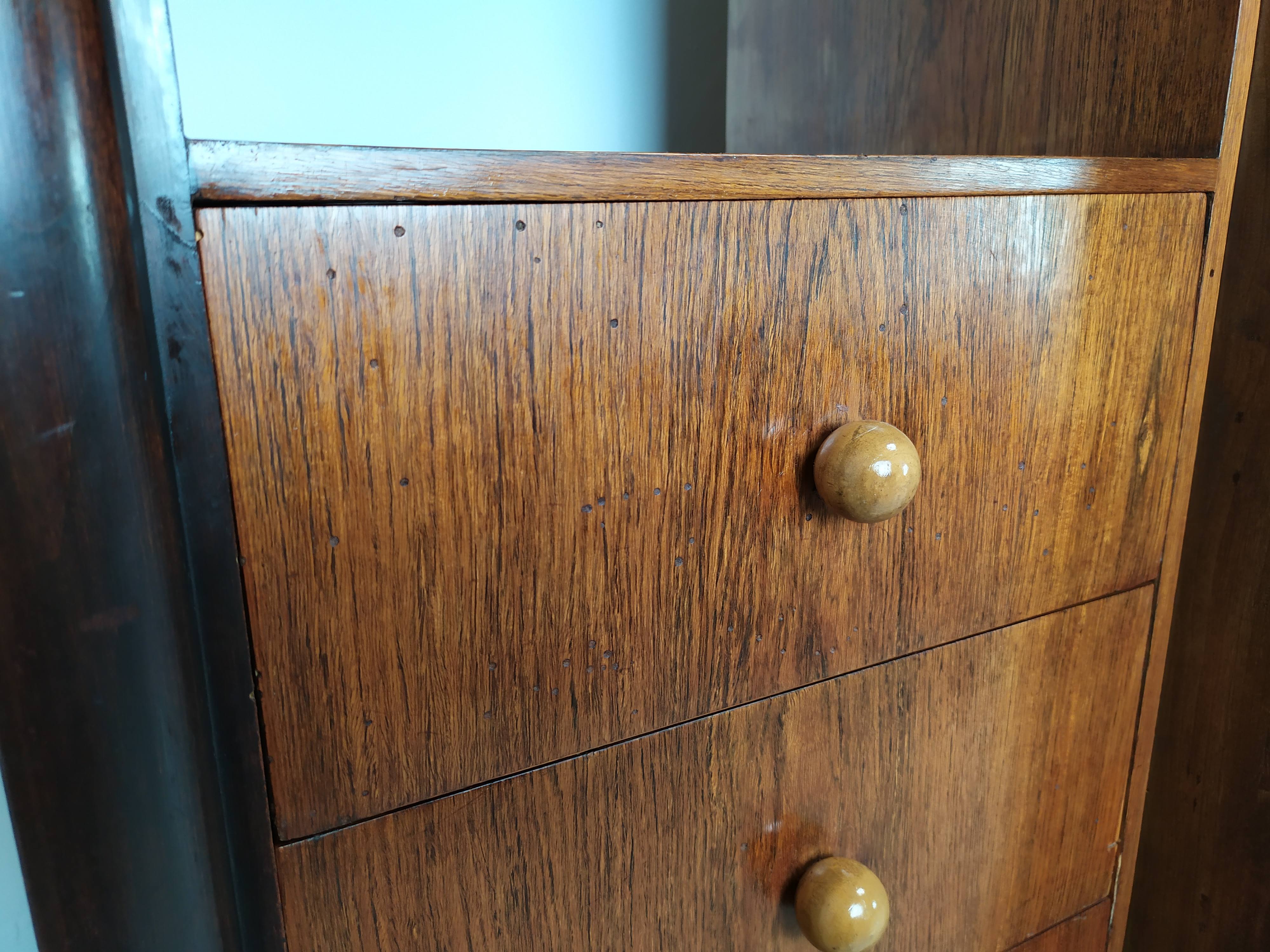 Art Deco library cabinet
