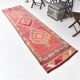 3x9 soft pastel pink vintage runner rug, 81x292cm sk 23329 free shipping