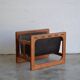 Teak magazine rack by Aksel Kjersgaard for Salin Møbler, 1960s.