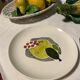 Set of porcelain plates with fruit signed Villeroy & Boch