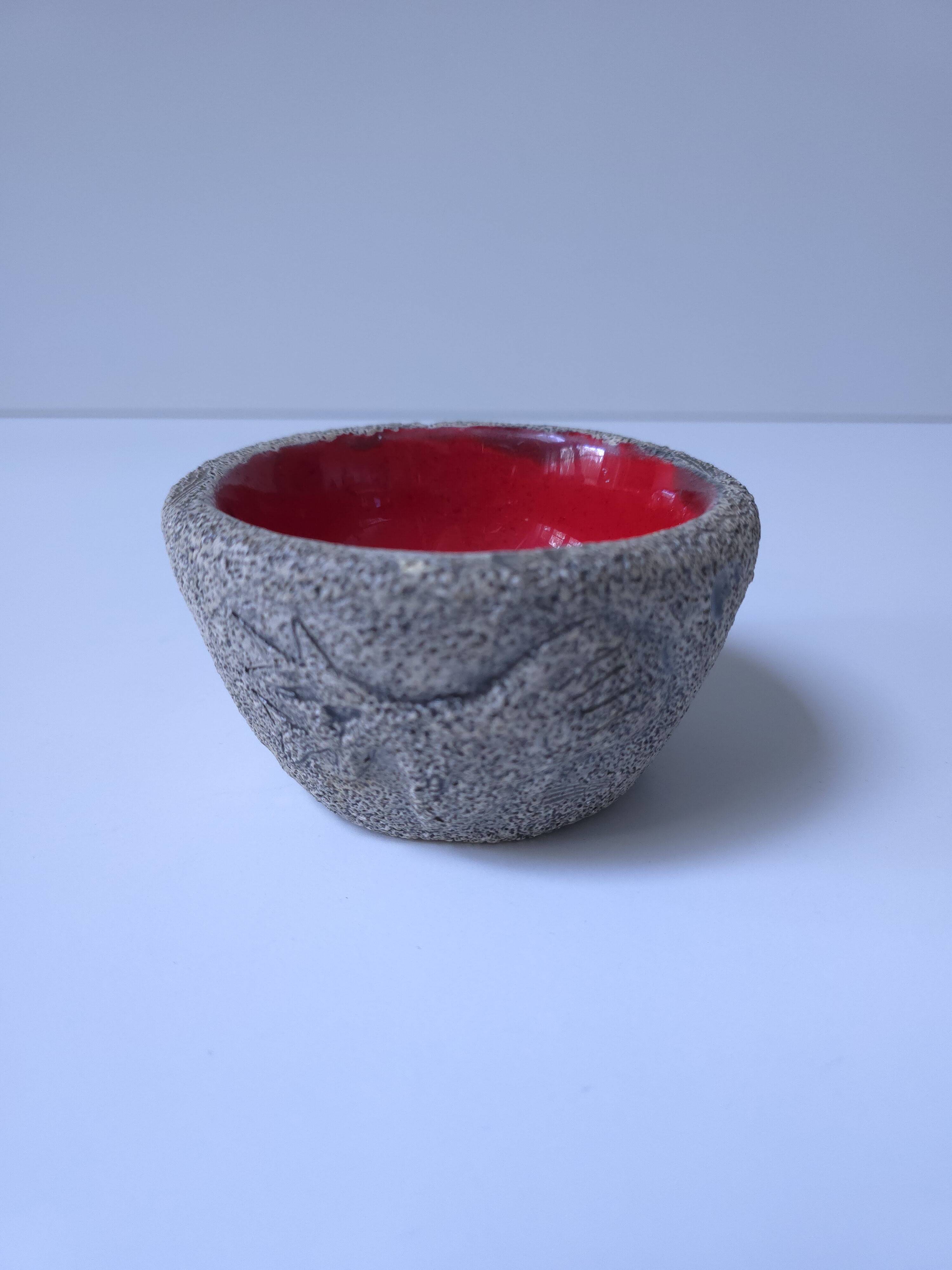 Empty pocket Francis Triay ceramic rock art 1960