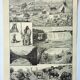 Old engraving 1898, Canada: fauna, flora, tribe • Original and vintage lithograph