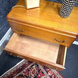 Vintage compass foot chest of drawers