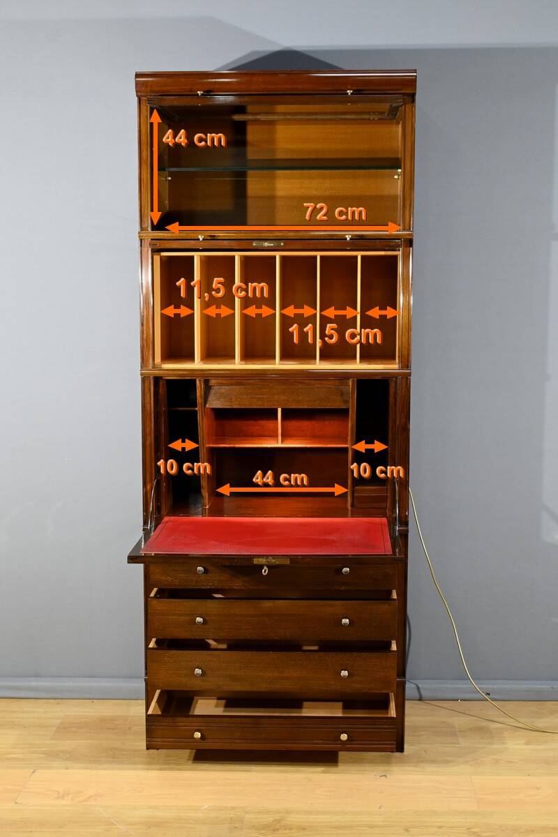 Modular Mahogany Furniture, Maison Martin Dupuis – 1970