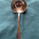 Silver metal cream ladle in very good condition