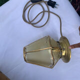 Vintage artdecian gloge lamp