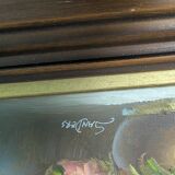 Sanders oil painting with certificate of authenticity perfect condition
