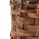 Brutalist basket in bark