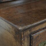 Large English antique oak kitchen cabinet / dresser from the 18th century