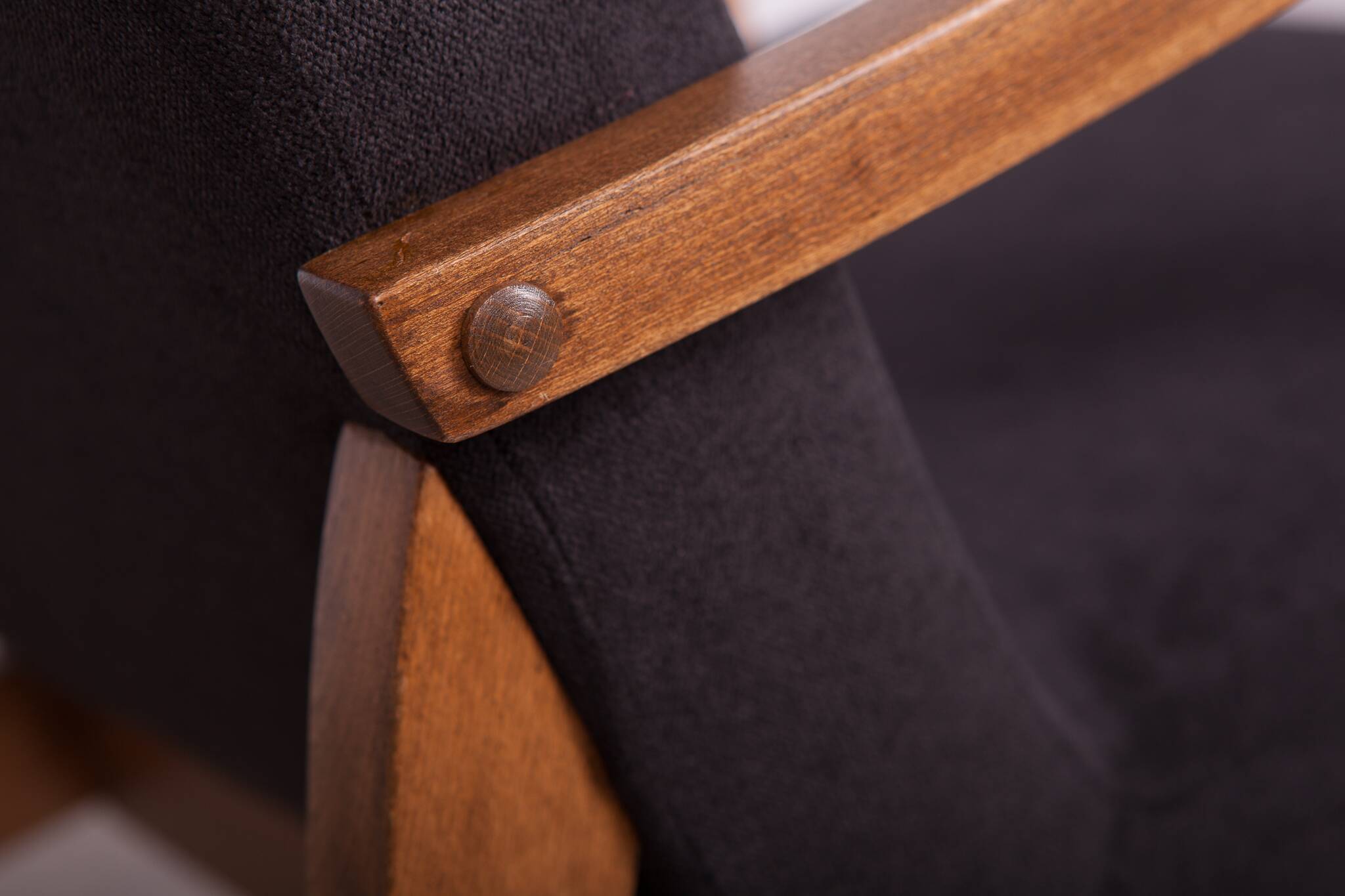 Type 300-138 Beech Armchairs from Bystrzyckie Furniture Factory, 1960s, Set of 2