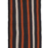 Flat striped rug 91 x 213 cm