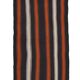 Flat striped rug 91 x 213 cm