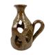 Hand-held sandstone candlestick