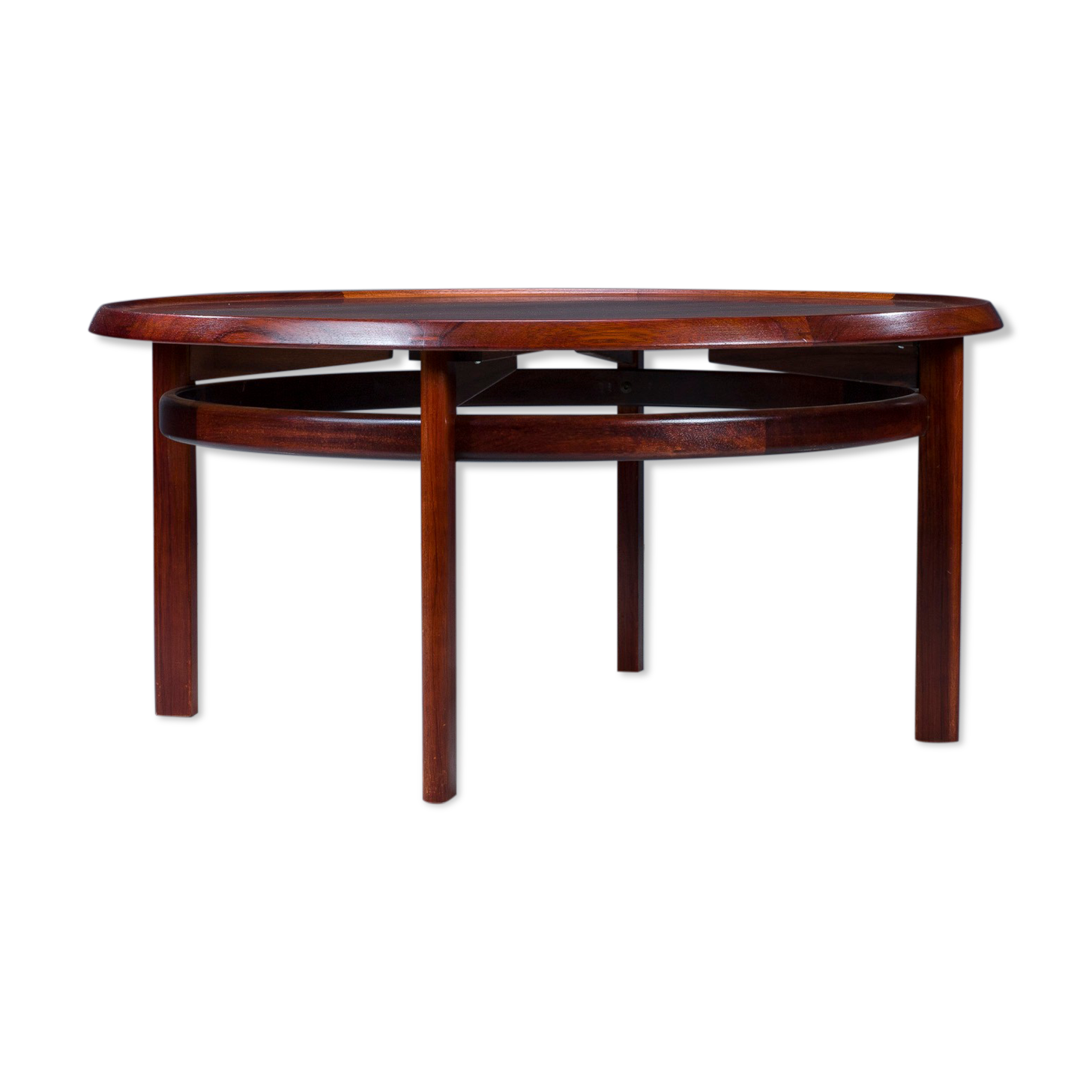 Mid-Century Rosewood Coffee Table by Torbjørn Device for Bruksbo, 1960s