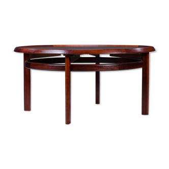 Mid-Century Rosewood Coffee Table by Torbjørn Device for Bruksbo, 1960s