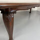 Large Chippendale dining table 300 cm claw foot an60