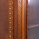 Unique Moorish style bookcase, circa 1870.