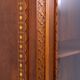 Unique Moorish style bookcase, circa 1870.