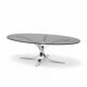 Table basse ovale vintage, 1970