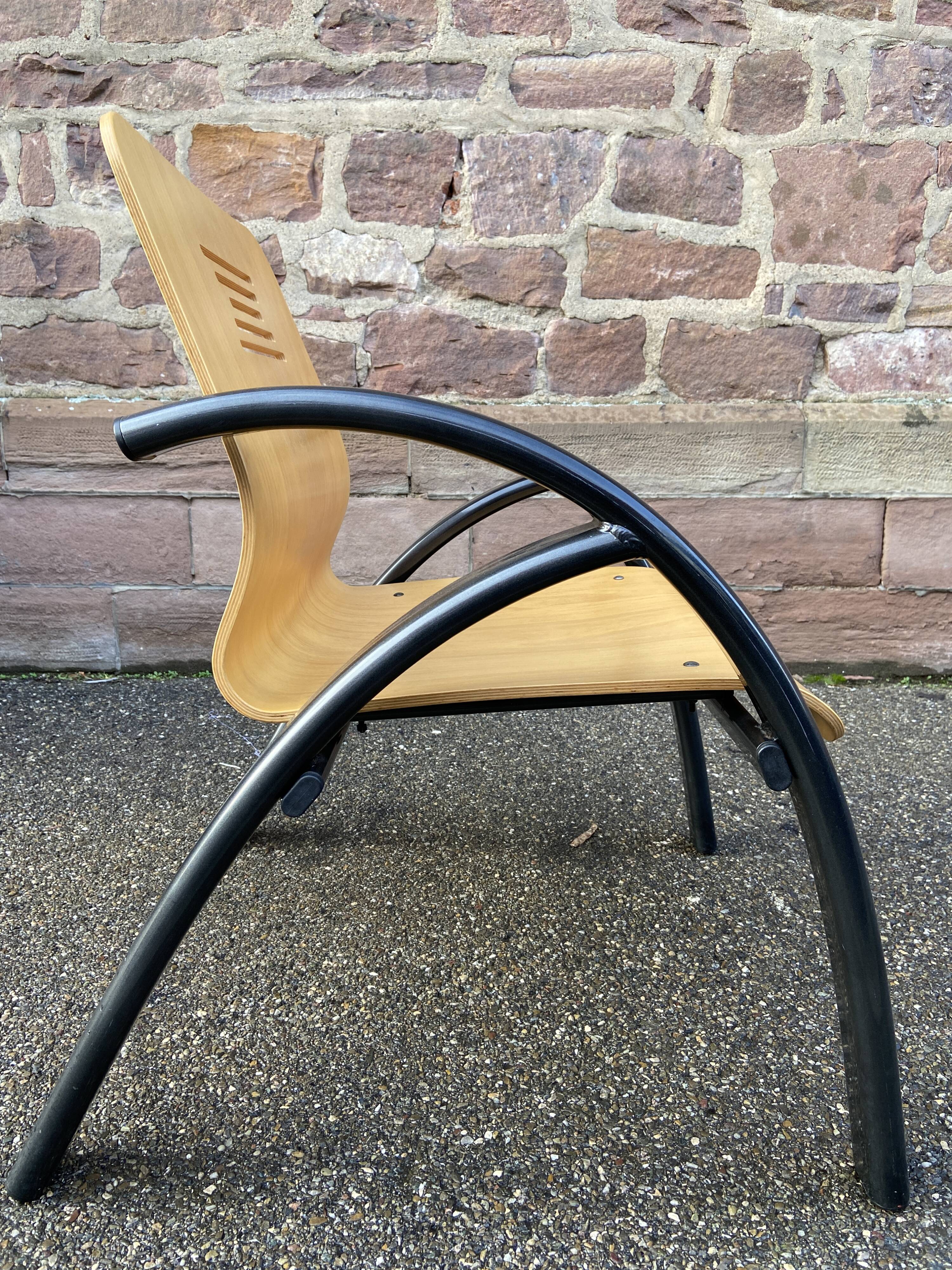 Paire de fauteuils Lounge Design vintage